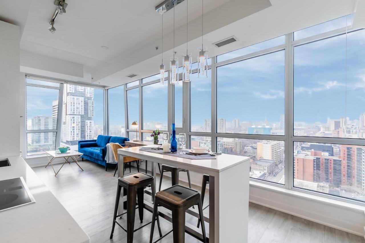 Luxury 2 Bedroom In The Heart Of Entertainment District W/ Cn Tower View Toronto Eksteriør bilde